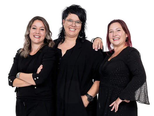 Monika Meier, Priska Reubi und Claudia Sarbach